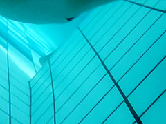 Underwater spying of a hot teen girl