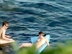 Floating on top of girlfriend's pussy