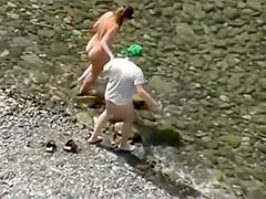 Teen girl humps a dolphin