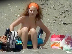 Hairy pussy trimmed on the sides