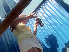 Hidden camera in the locker room