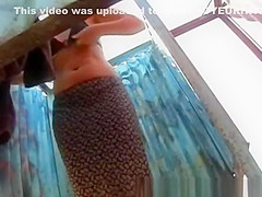 A woman dresses up bra