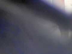 Drunk blond girl gets dirty on beach