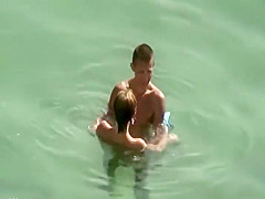 Voyeur spies on couple trying to fuck