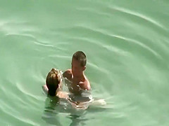 Voyeur spies on couple trying to fuck