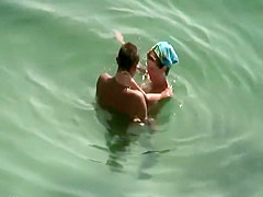 Voyeur spies on couple trying to fuck