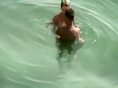 Voyeur spies on couple trying to fuck