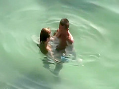 Voyeur spies on couple trying to fuck