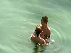 Voyeur spies on couple trying to fuck