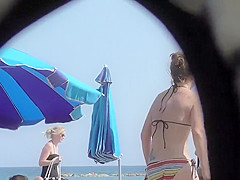 Applying lotion and playing with pussy