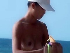 Hidden on the Nudist Beach