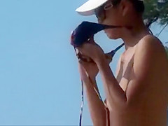 Hidden on the Nudist Beach