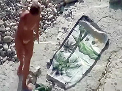 Couple fucking in the shallow water