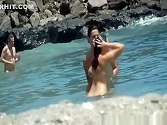 Nudist women with nice breasts