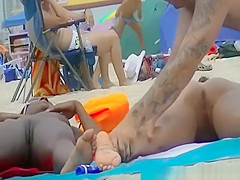 Nudist ebony and big tits nudist at beach
