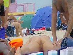 Nudist ebony and big tits nudist at beach