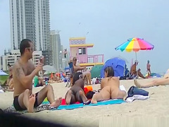 Nudist ebony and big tits nudist at beach