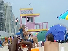 Nudist ebony and big tits nudist at beach