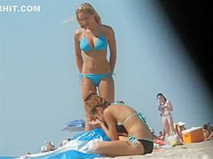 Watch them blow at the beach
