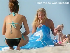 Watch them blow at the beach