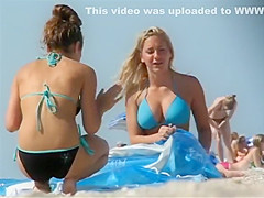 Watch them blow at the beach