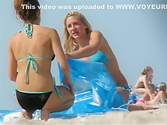 Watch them blow at the beach