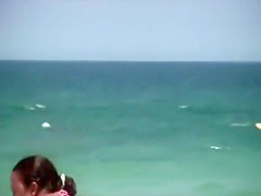 Hot girl rubs lotion on her sexy friend