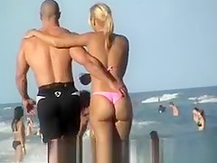 Hot ass blonde candid booty