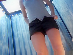 Hidden camera in the dressing room