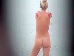 Nice body nudist woman