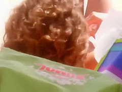 Spy on her accidentally shown nipples