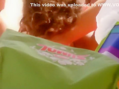 Spy on her accidentally shown nipples