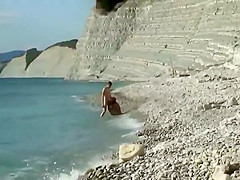Voyeur zoomed in on a couple having sex