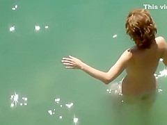 Nudist woman with nice pair of tits