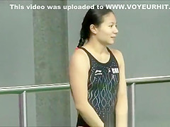 A lovely chinese diver