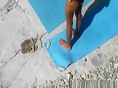 Nudist women chatting