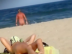 Nudist women caught by voyeur