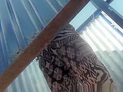 View hidden camera in changing cabins