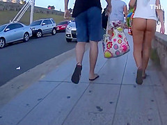Unbelievably tiny bikini thong