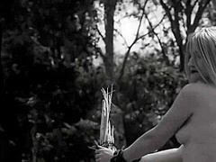 Kinky Lesbian Bdsm Porn Scene Outdoor