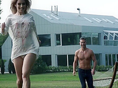 Outdoor Action With Footsie Girl