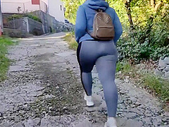 Busty Big Ass Milf Outdoor Fuckin