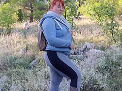 Busty Big Ass Milf Outdoor Fuckin
