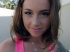 Tony Rubino And Stella Stone In Smiley Young Babe With Perky Tits Servicing Tonys Dick In Pov