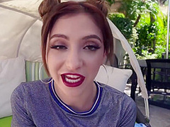 Naughty Teen With Small Cans Takes Bbc In Both Holes With Jane Wilde