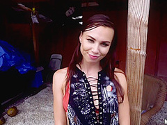 Moves Panties Aside To Ride Dick - Sean Lawless And Aidra Fox