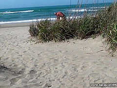 Eva A Plage - Two White Dudes For Ebony Chick