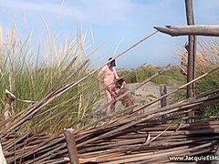 Eva A Plage - Two White Dudes For Ebony Chick