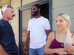 Blonde Stunner Gets Fucked In The Woods - Abella Danger, Scott Nails And Charles Dera