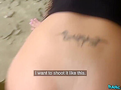 Isabel Dark - Hard Outdoor Pussy Fuck With